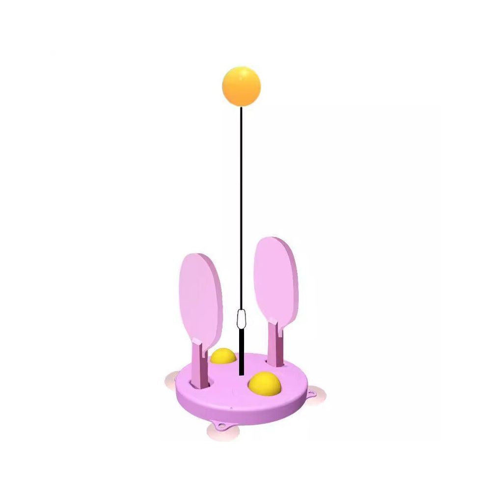 Table Tennis Trainer Tumbler Fixed Children s Home Indoor and Outdoor Double Fighting Single Fighting Elasticity Exercise Device image 5