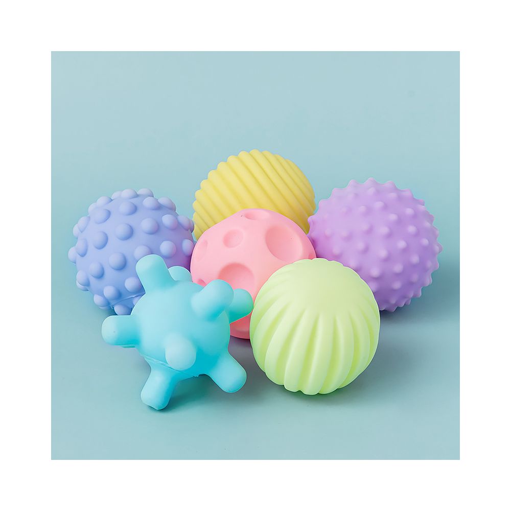 Manhattan children s soft rubber ball toy for babies gentle massage sensory stimulation educational bathing and infants image 2