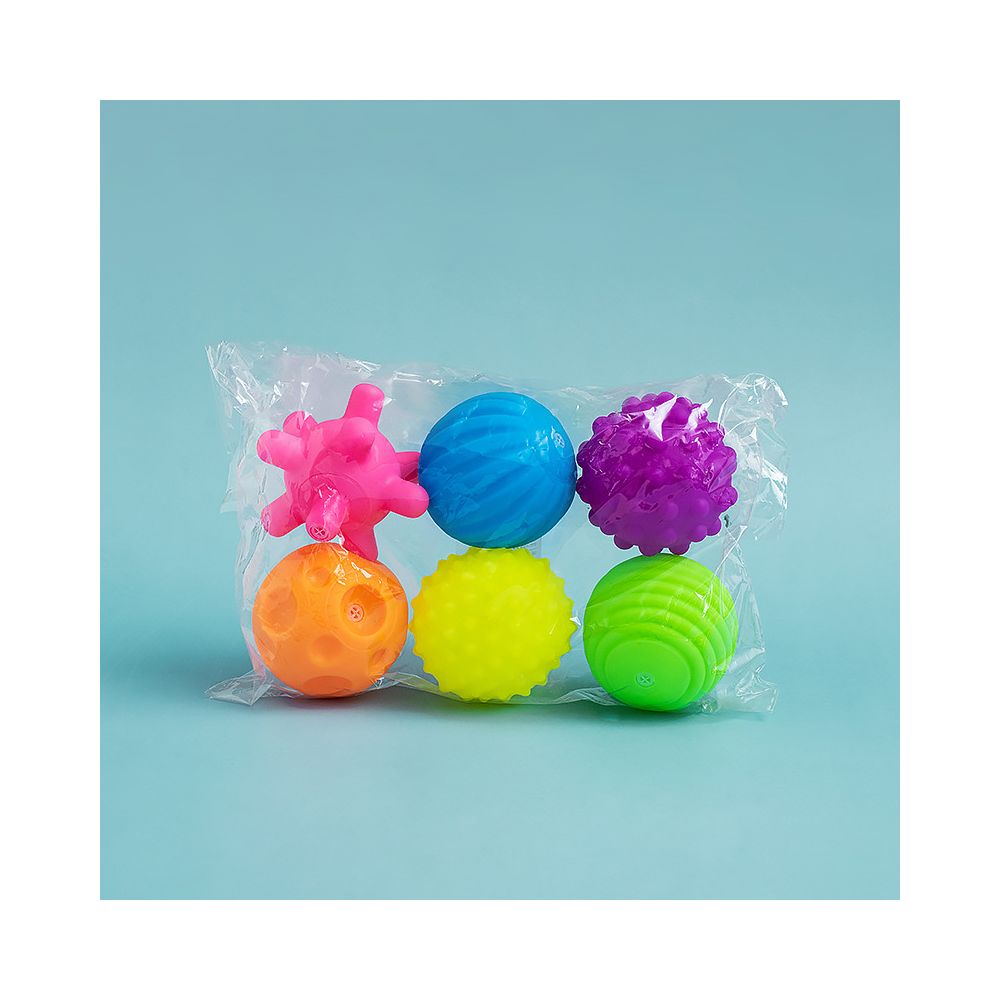 Manhattan children s soft rubber ball toy for babies gentle massage sensory stimulation educational bathing and infants