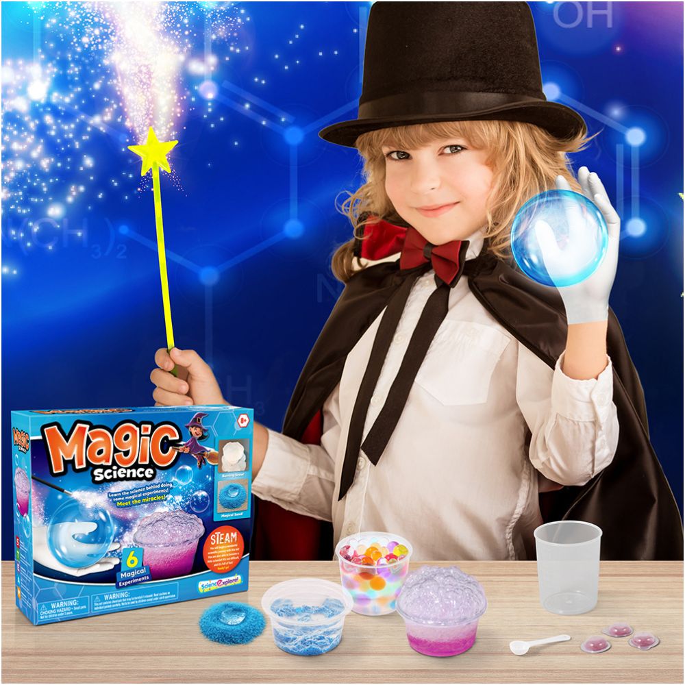 Cross border science experiment kit for students educational craft toys volcanic eruption slime technology making materials image 2