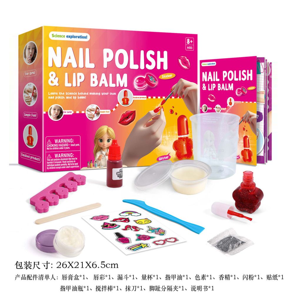 Cross border science experiment kit for students educational craft toys volcanic eruption slime technology making materials