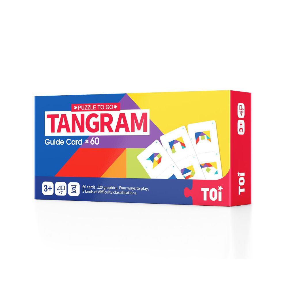 TOI TuYi Children s Tangram Puzzle Toy for Kindergarten Children Aged 3 6 Early Education Development image 0