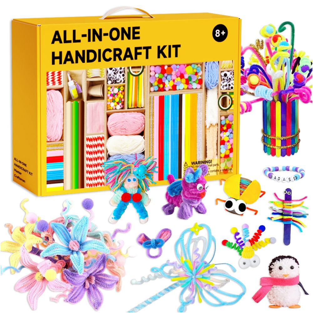 Amazon In Stock Children s Craft and Educational Toy Material Kits Creative DIY Toy Sets