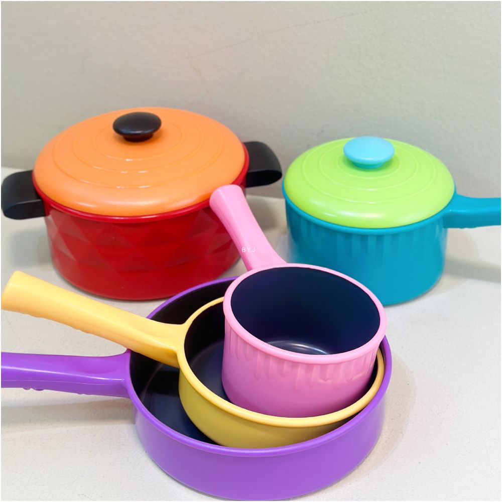 Pretend play kitchen tableware early education simulation children s cooking set for boys and girls educational toys image 2