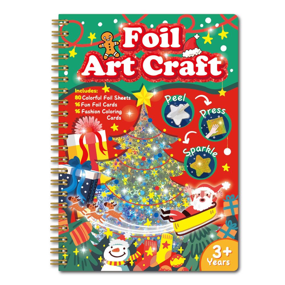 Magical Art Sticker Book for Children Princess and Animal DIY Crafts Spiral Book Colorful Coloring Book Magical Art Painting