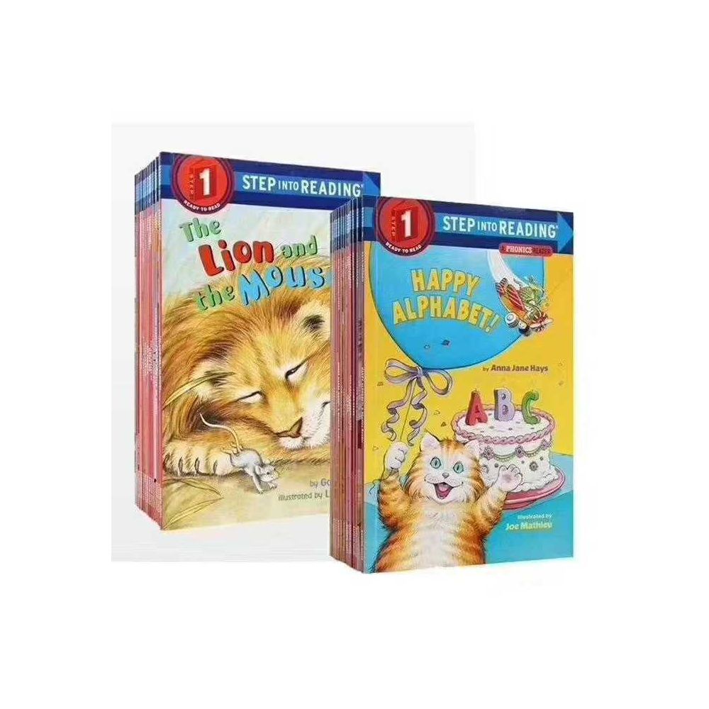 Step into Reading Levels 1 5 Penguin Random House English Leveled Readers 138 books