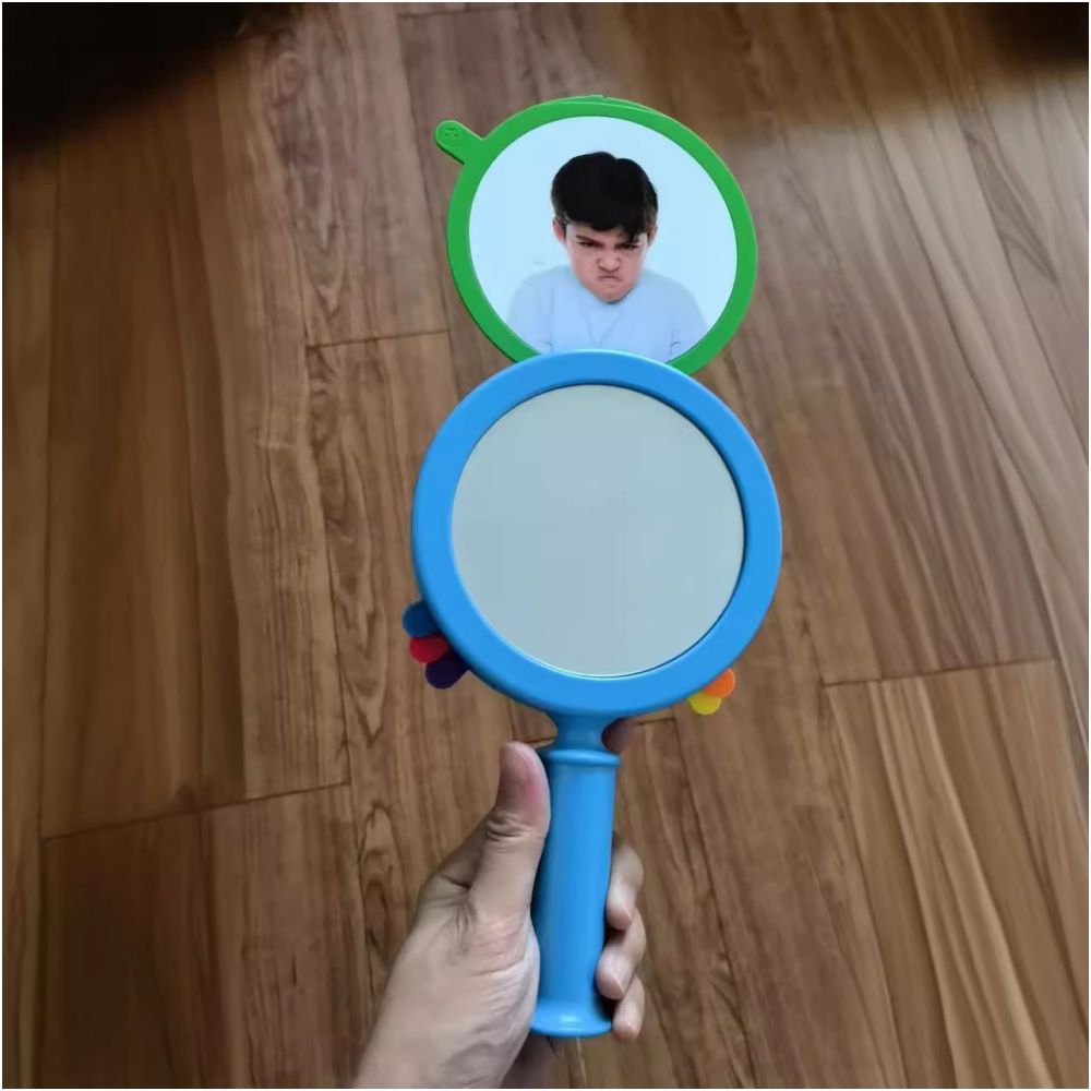 Facial expression mirror a children s facial expression recognition mirror toy a small home dressing table and an early childhood education toy for kindergartens image 3