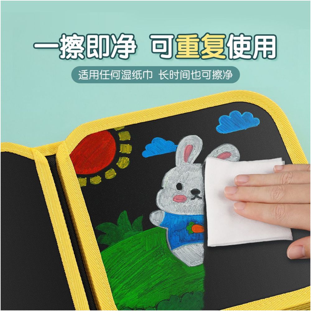 Portable drawing board for children erasable writing board small blackboard for babies aged 0 3 educational toy image 2