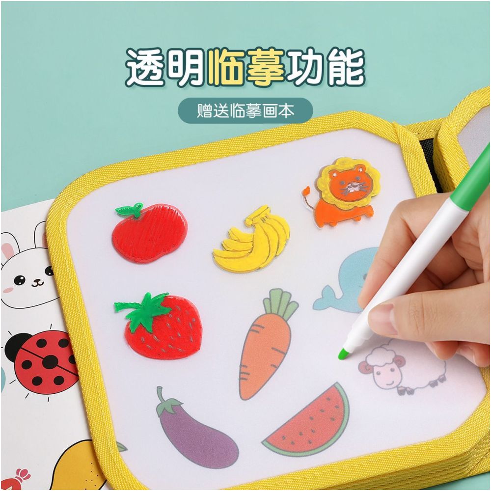 Portable drawing board for children erasable writing board small blackboard for babies aged 0 3 educational toy image 3