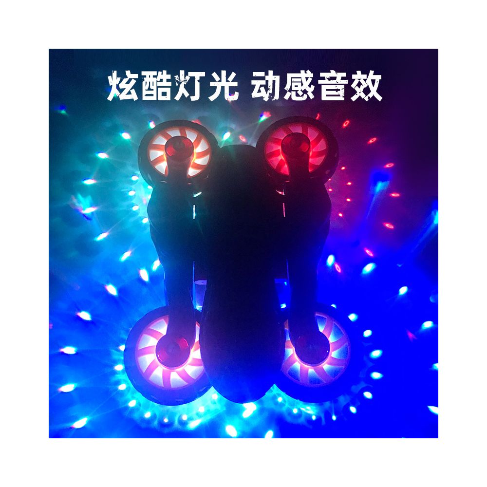 Children s Electric Omnidirectional Toy Stunt Rotating Motorcycle 360 Lights and Music Boys Wholesale Available image 2