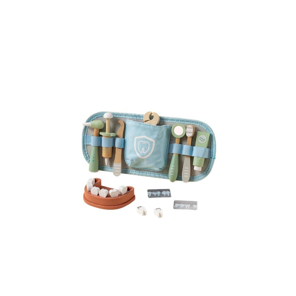 Children s pretend play toys educational toys dentist set simulation tool kit early education doctor cross border FIGAN image 4