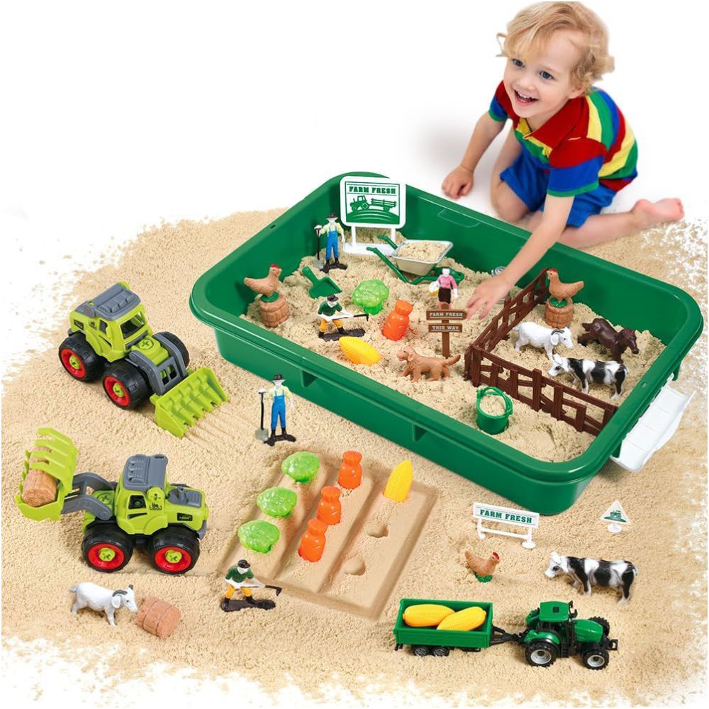 Sensory Sandbox Children s Sandplay DIY Space Toy Sand Early Education Game Bowl Mini World Kindergarten Early Learning Teaching Aids image 0