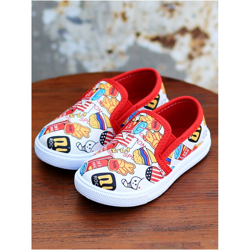 Spring and Autumn Soft soled Baby Cloth Shoes New Children s Canvas Kindergarten Indoor Shoes Outdoor Trendy Casual Shoes for Children image 1