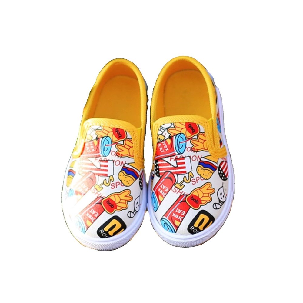 Spring and Autumn Soft soled Baby Cloth Shoes New Children s Canvas Kindergarten Indoor Shoes Outdoor Trendy Casual Shoes for Children image 4