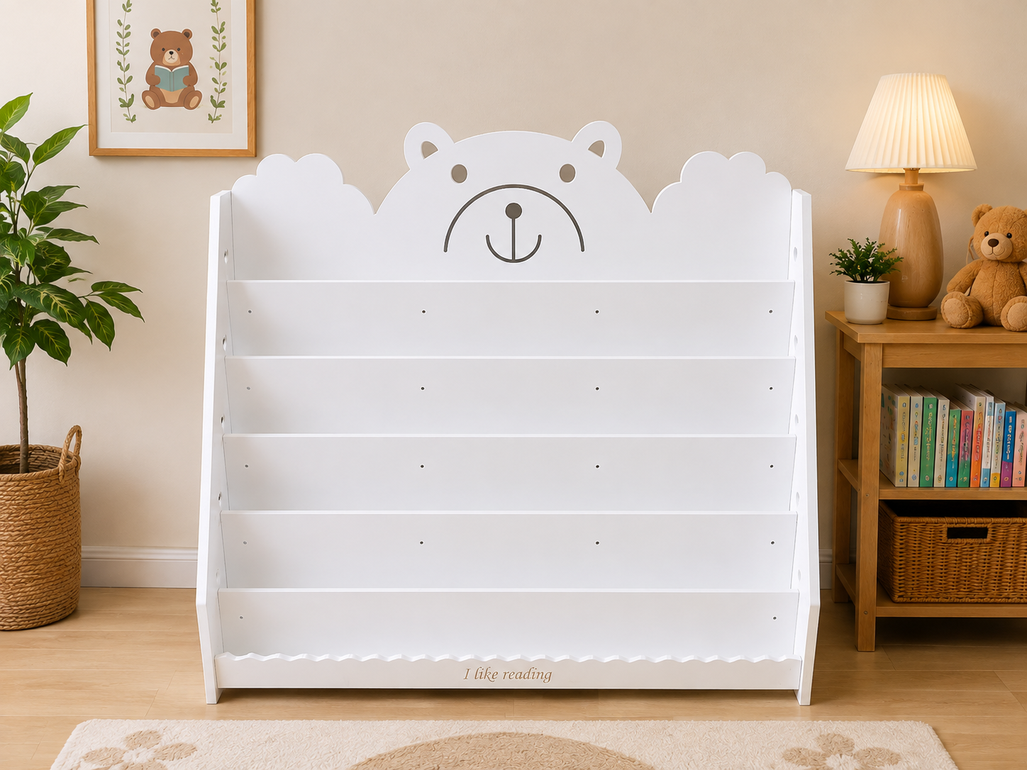 Baby Montessori bookshelf large size made by Board