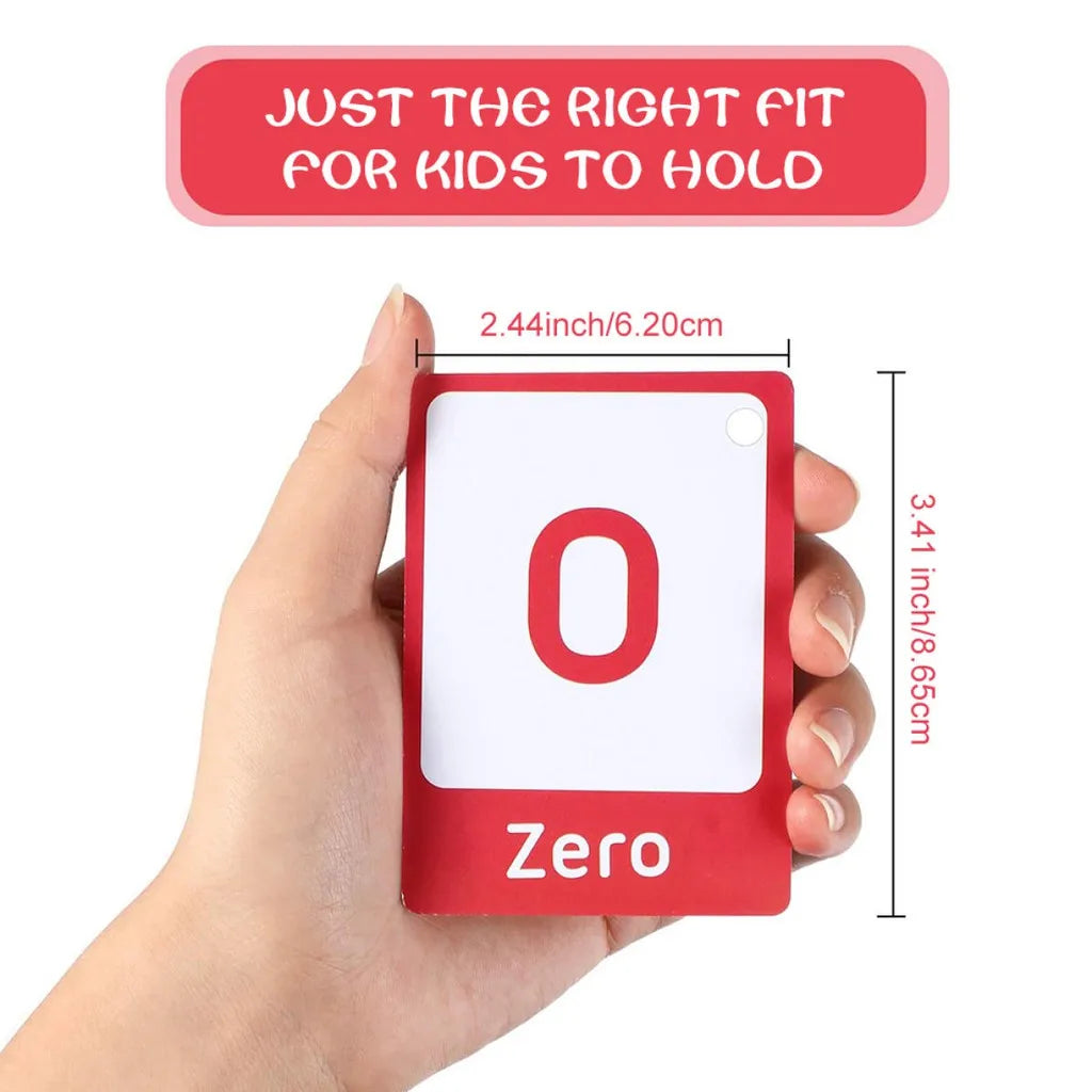 Kids Montessori Baby Learn English Word Card Flashcards Cognitive Educational Toys Picture Memorise Games Gifts for Children 29