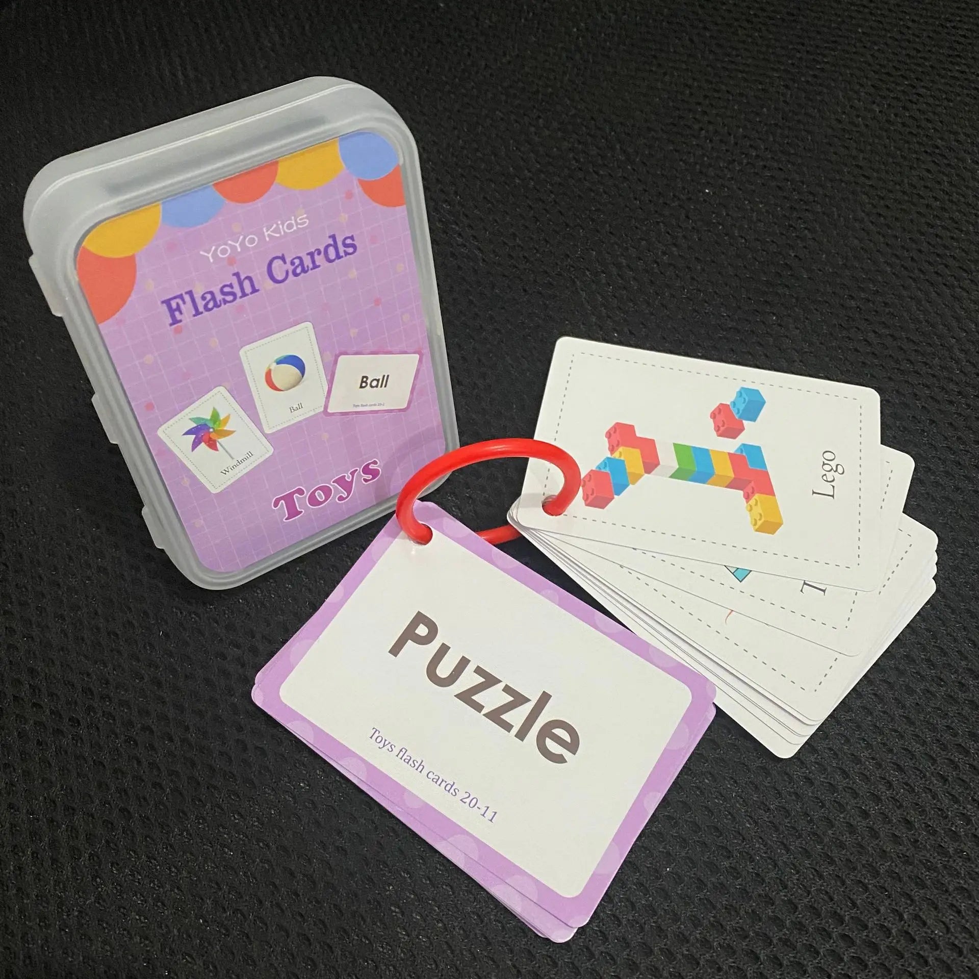 Kids Montessori Baby Learn English Word Card Flashcards Cognitive Educational Toys Picture Memorise Games Gifts for Children 29