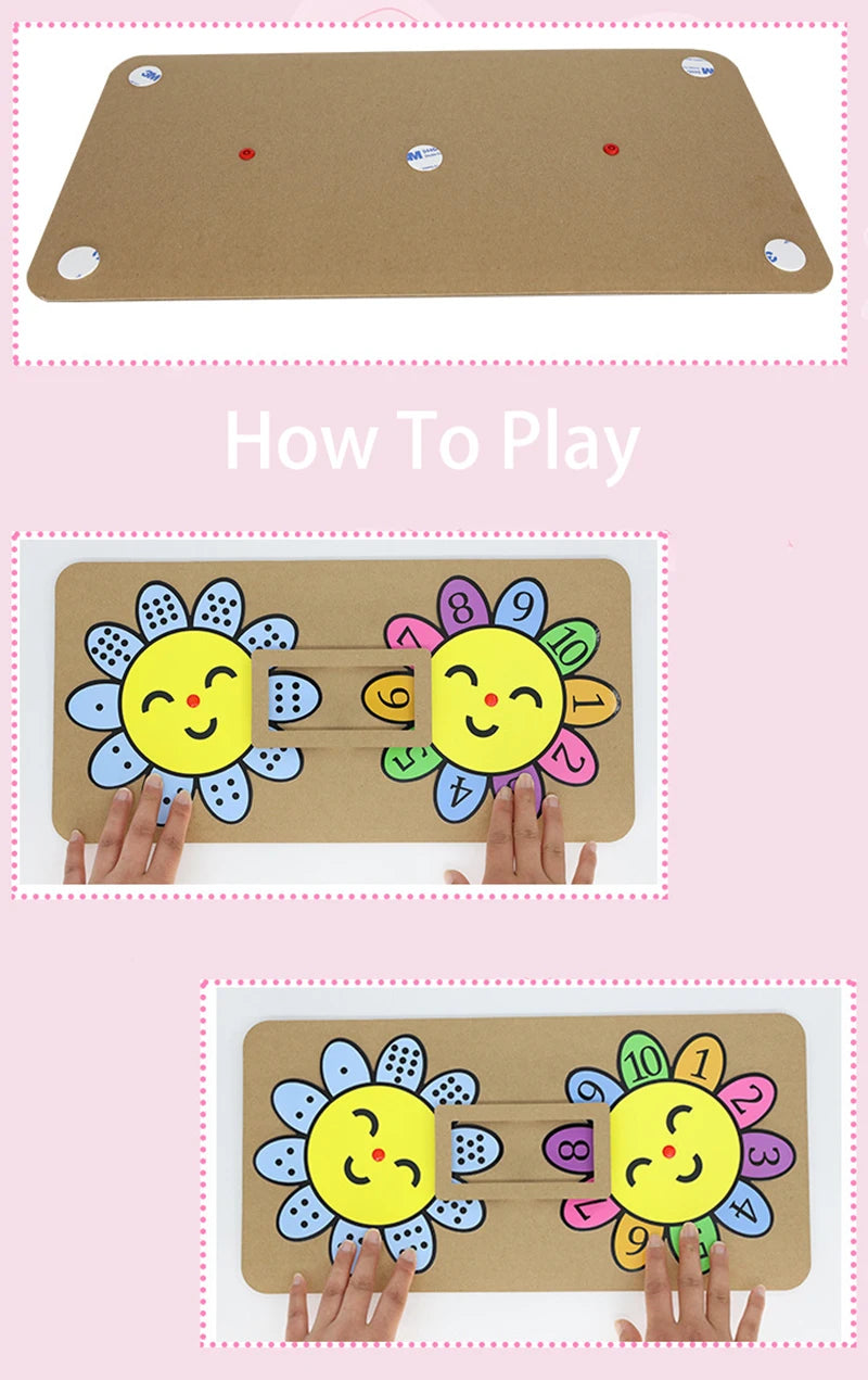 Montessori Didactic Material DIY Math Toy Color Shape Puzzle Matching Game Children Early Educational Learning Toy Teaching Aids