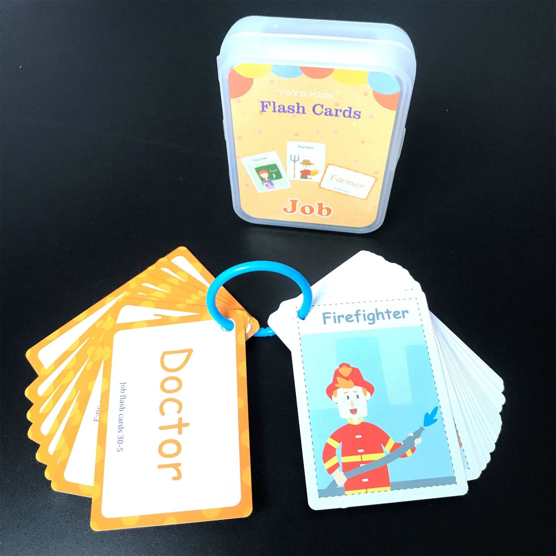 Kids Montessori Baby Learn English Word Card Flashcards Cognitive Educational Toys Picture Memorise Games Gifts for Children 29