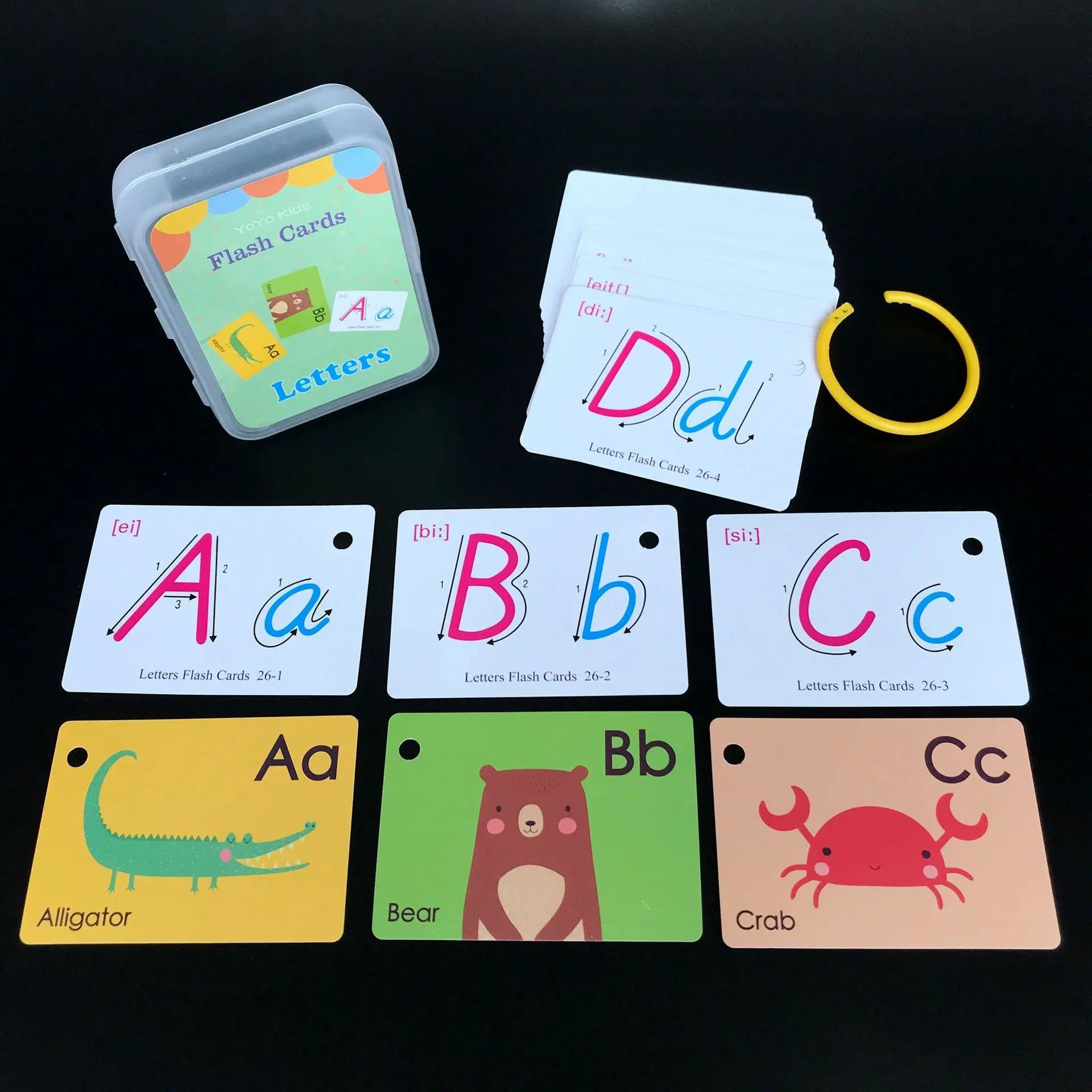 Kids Montessori Baby Learn English Word Card Flashcards Cognitive Educational Toys Picture Memorise Games Gifts for Children 29