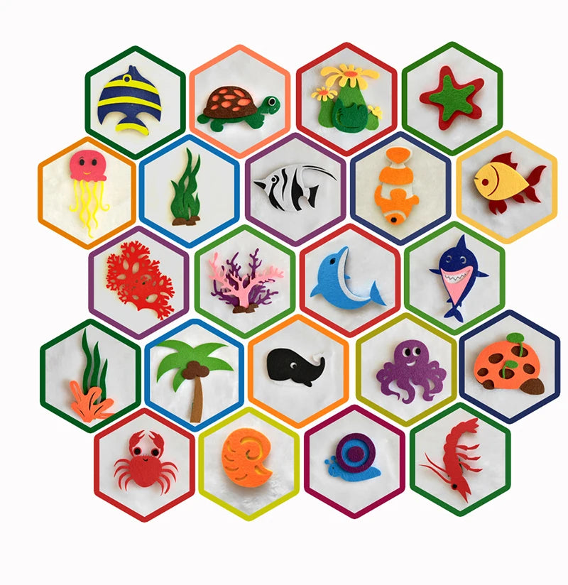 Montessori Didactic Material DIY Math Toy Color Shape Puzzle Matching Game Children Early Educational Learning Toy Teaching Aids