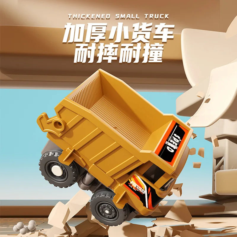 Educational Adventure Track Car Plastic Rolling Ball Engineering Adventure Toy for Kids