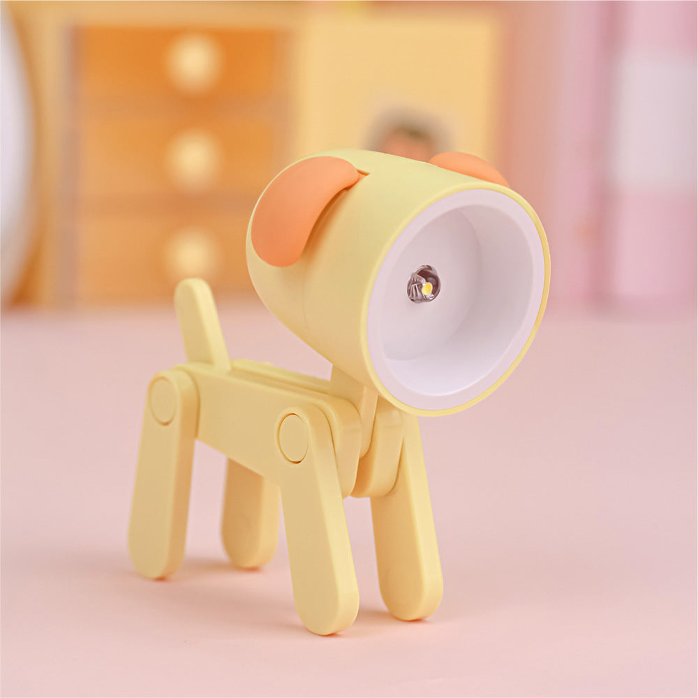 New Spotted Puppy Mini Night Light Desktop Lamp DIY Creative Gift Cartoon Ins Girl Cute Ornament