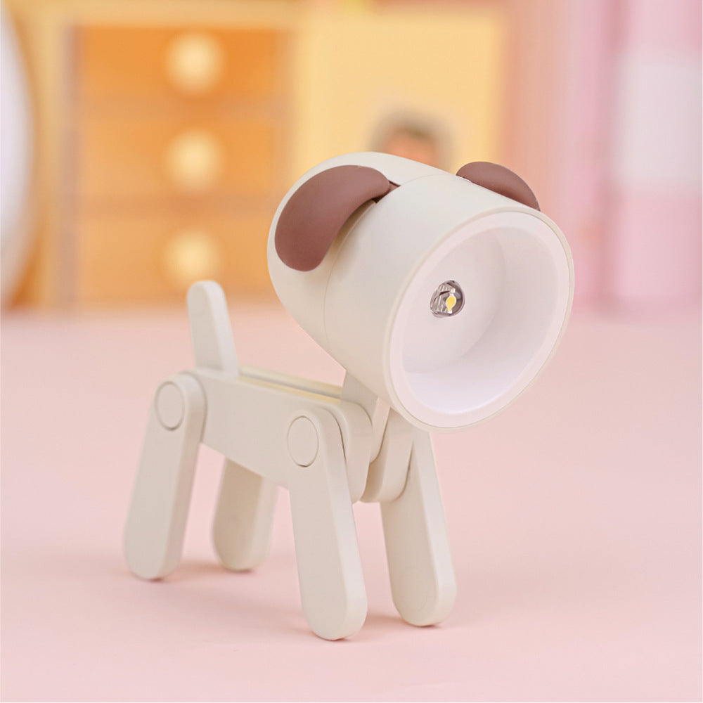 New Spotted Puppy Mini Night Light Desktop Lamp DIY Creative Gift Cartoon Ins Girl Cute Ornament
