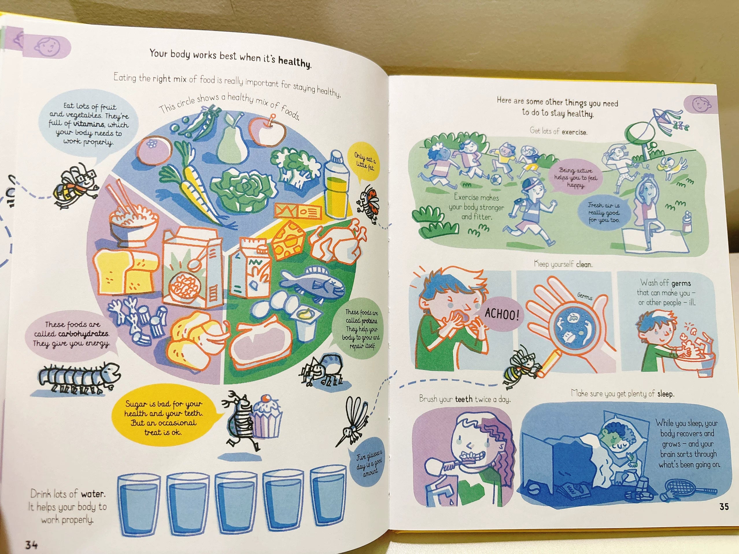 All the Science you need to know by age 7 Children Educational English Picture Reading Book