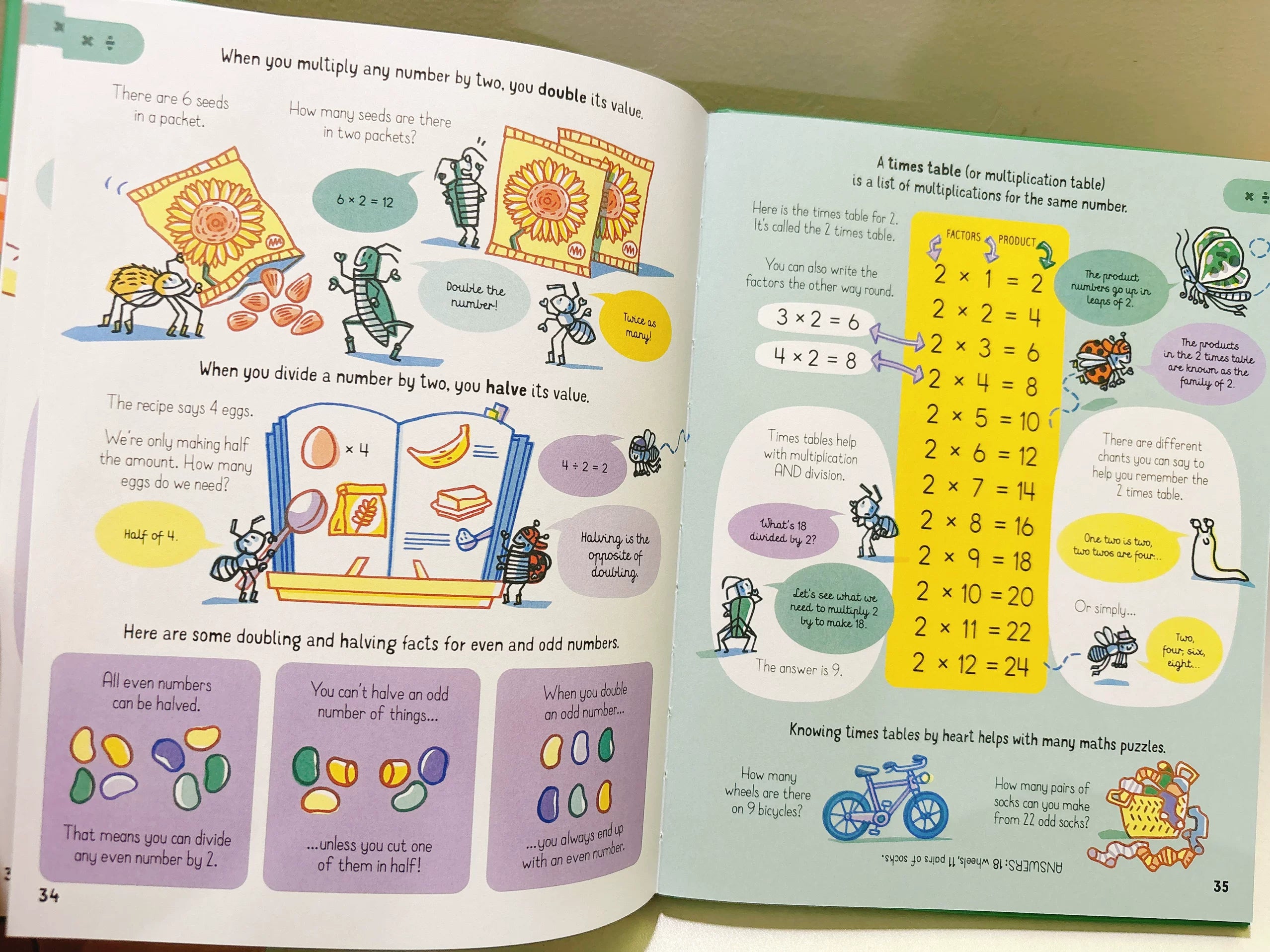 All the Maths you need to know by age 7 Children Educational English Picture Reading Book