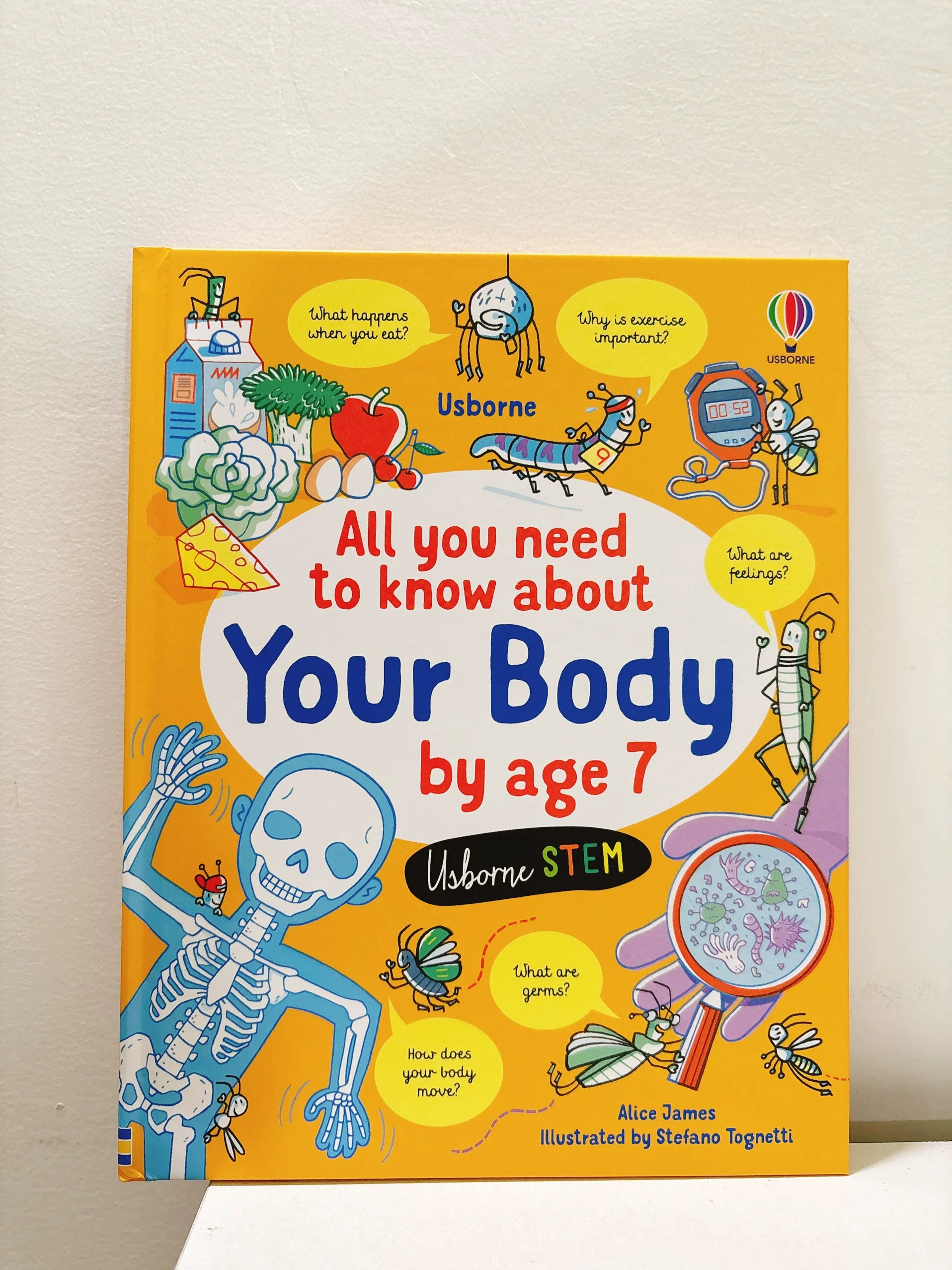 All You Need to Know about Your Body by Age 7 Children Educational English Picture Reading Book