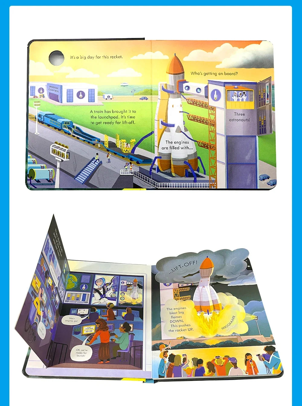 Usborne Peep Inside How Works Series Scientific Knowledge Learning Picture Book in English Daily Bedtime Reading Book