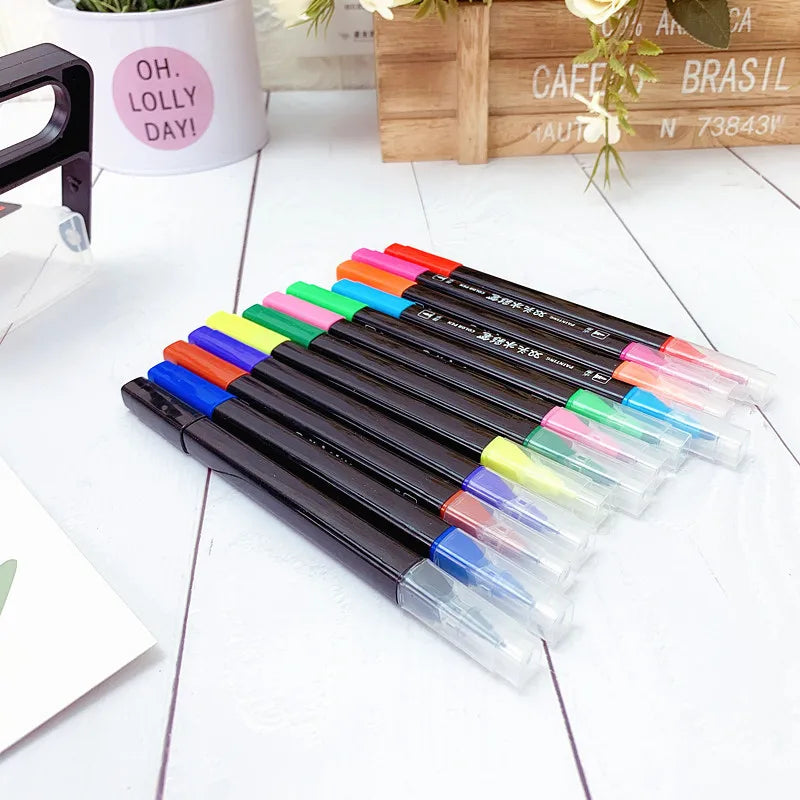 24 Page Fun Coloring Book, Warm Moments for Girls, Creative Entertainment, Fantasy Illustrations, Hand Drawn Art Drawing Book