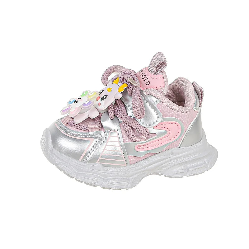 Cute Child Sneaker 2025 Autumn New Baby Shoe Comfort Kid Shoe Breathable Kid Running Shoes Fashion Girl Sneaker Gril Shoes Tenis