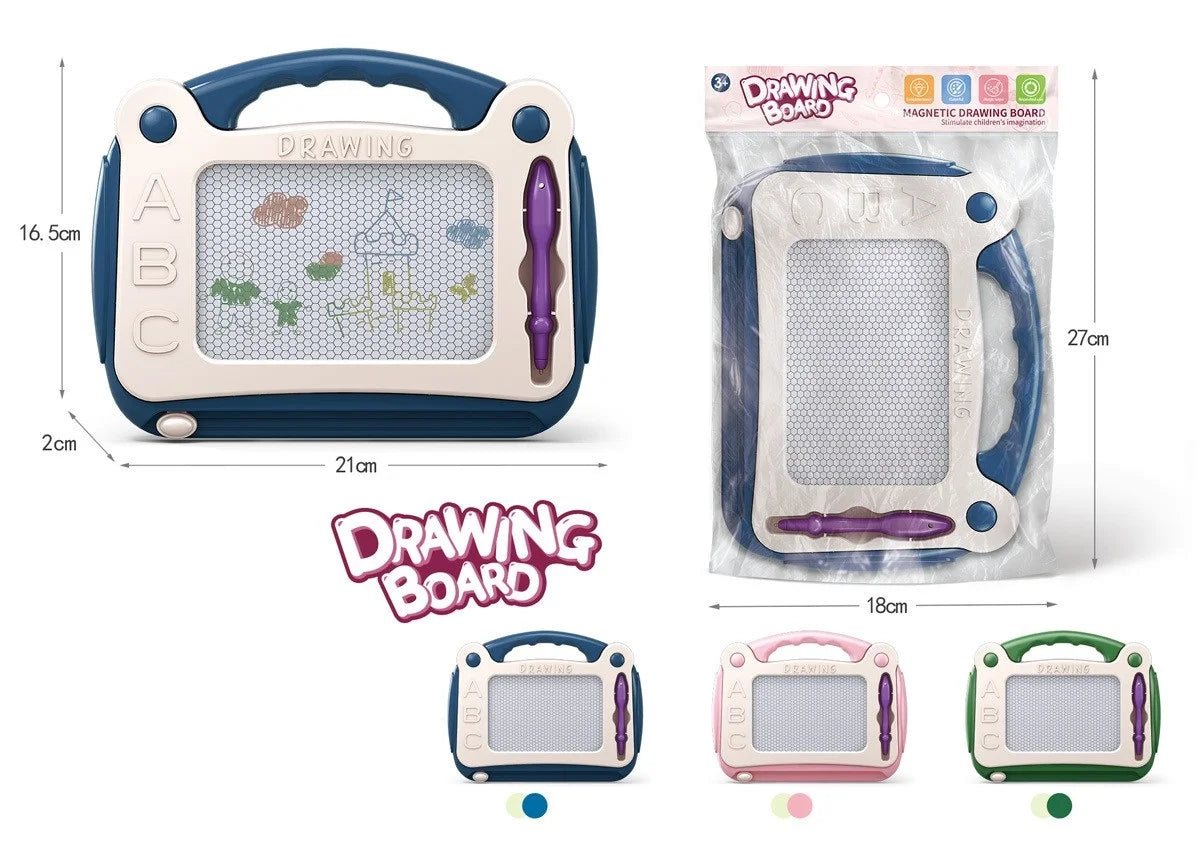 Children Magnetic Drawing Board Colored Graffiti Magic Eraser Drawing Board Children's Graffiti Board Art Early Education Toy