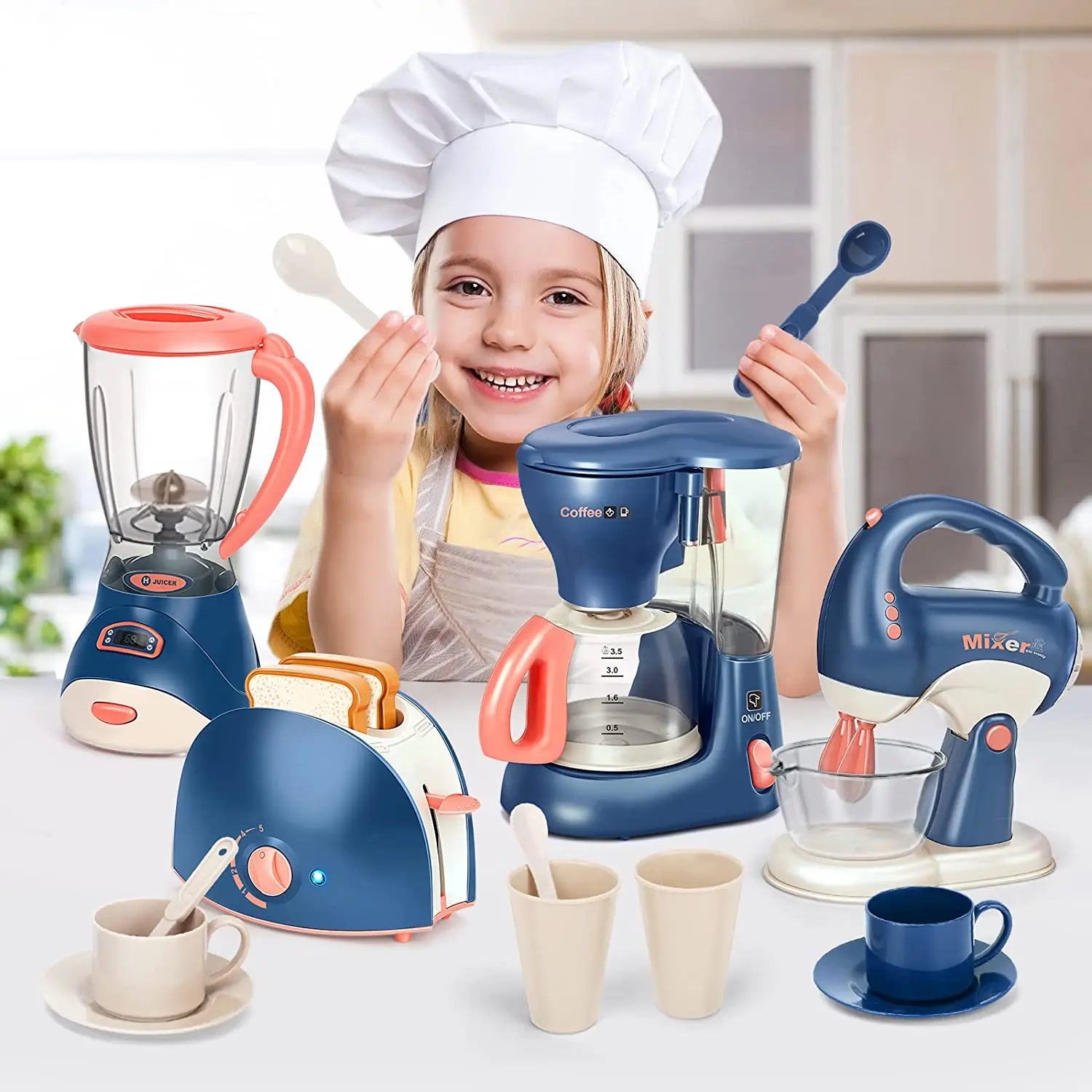 Simulation Kitchen Toys Home Appliances Set Play House Toy Washing Machine Bread Maker Oven Microwave Cooker Creative Kids Gift