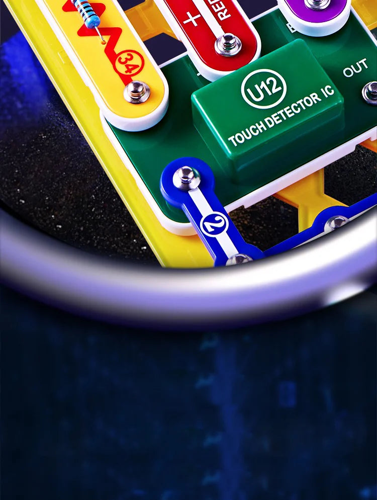 2025 Science Experiments Kits Circuits Electronic For Kids Physical Circuito Electrico niños For Children STEM Toys Science Kits