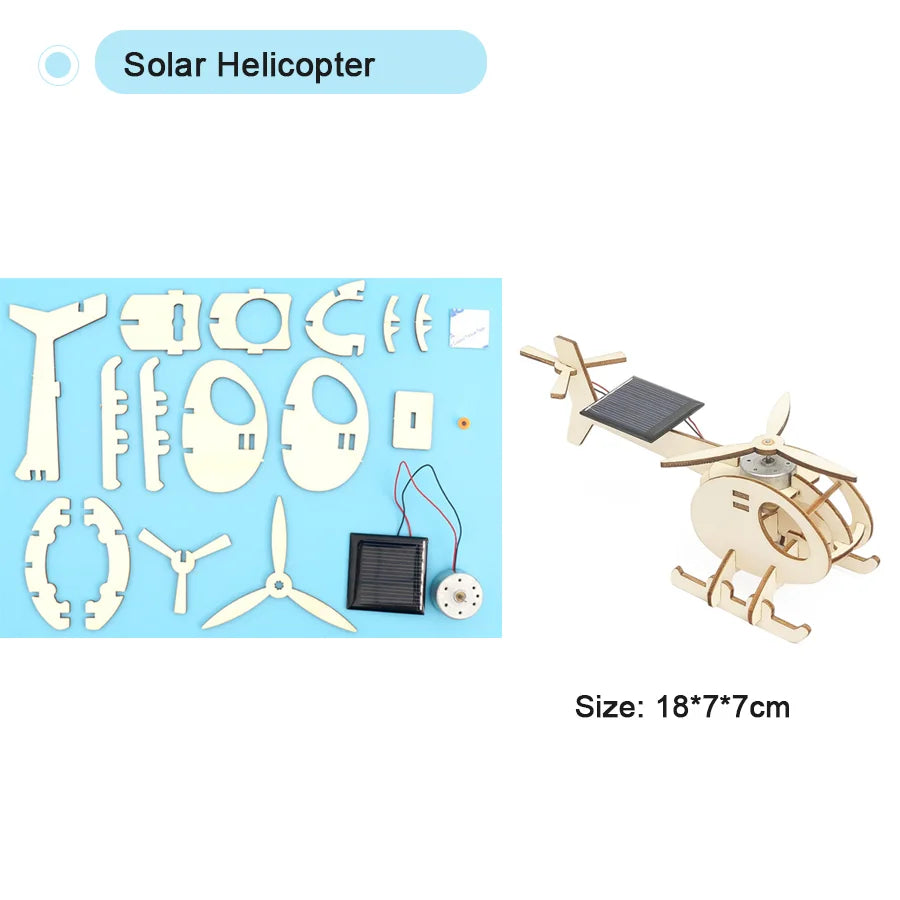 DIY Physical Model Science Experiment Educational Toy Handmade Small Production Assembly Craft Technology Project for School Kid