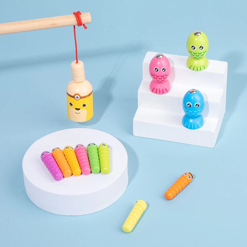 BabyToys bebe Toddler Kids Wooden Fun Game Montessori Activity Toys For Children Elephant Beating Whack-A-Mole Hammer Pounding