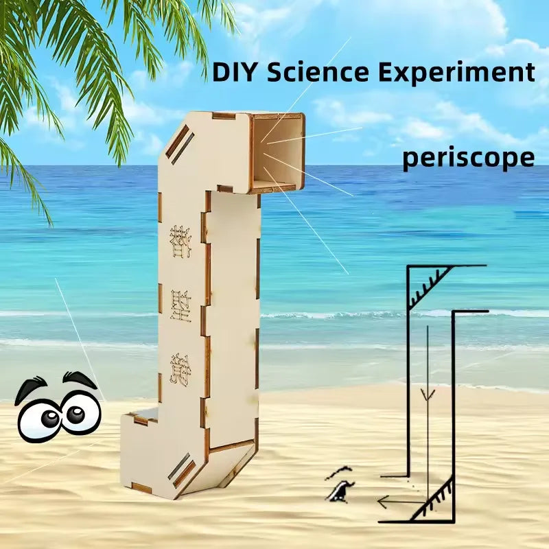 Kids DIY Science Toys Educational Scientific Experiment Kit Model Physics STEM Projects Puzzle Games School Lab Supply Gifts