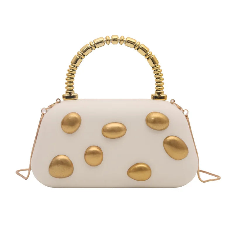 2025 Luxury Designer Women Fashion Large Capacity Trapeze Handbag Brand High-end Metal Lock Underarm Tote Bag Chic Shoulder Bag