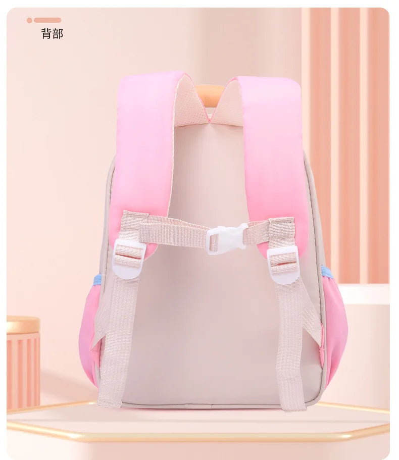 Cute School Bag for Girls Adorable Cartoon Bear Backpack Toddler Kids Backpack Lightweight Kindergarten Boys Children's Bag Gift