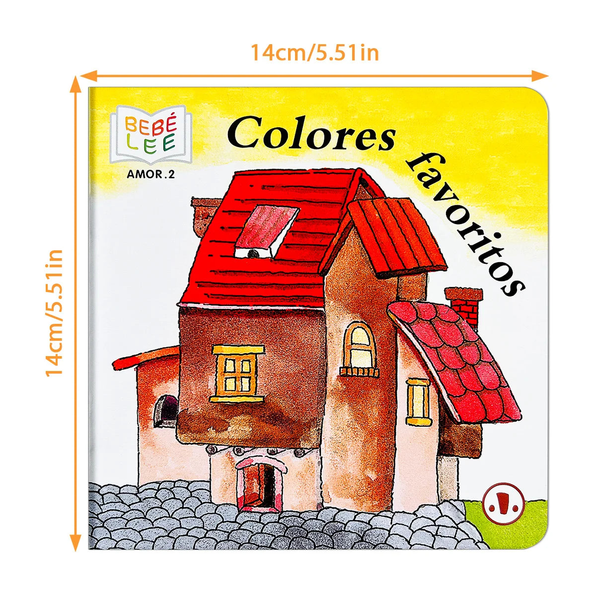 Ten Spanish storybooks: Mini storybooks that expand children's vocabulary and imagination. School supplies. a birthday present.
