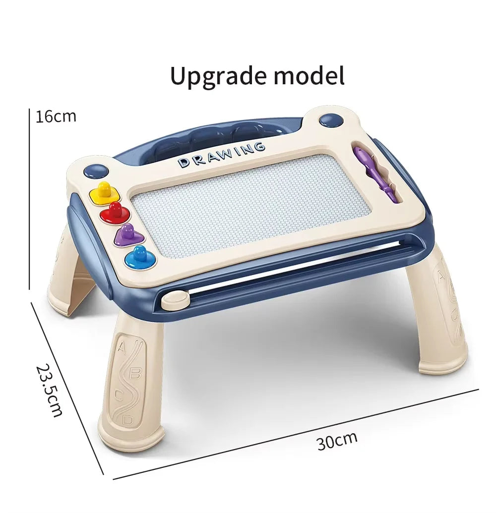 Children Magnetic Drawing Board Colored Graffiti Magic Eraser Drawing Board Children's Graffiti Board Art Early Education Toy