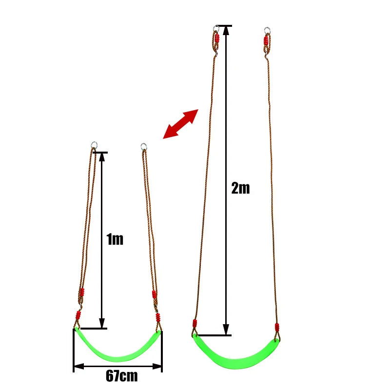 Ninja Tree Swing Toys Warrior Obstacle Course for Kids with Pulley Kit with Accessories Monkey Bars Gym Rings Climbing Ladder