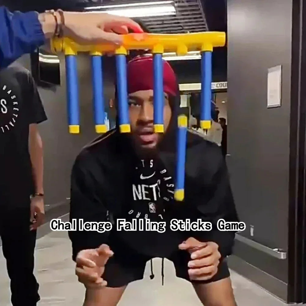 Catch Sticks Game Falling Sticks Catch Toy Sensory Integration Training Drop Catch Win Reaction Training Reflex Challenge Game