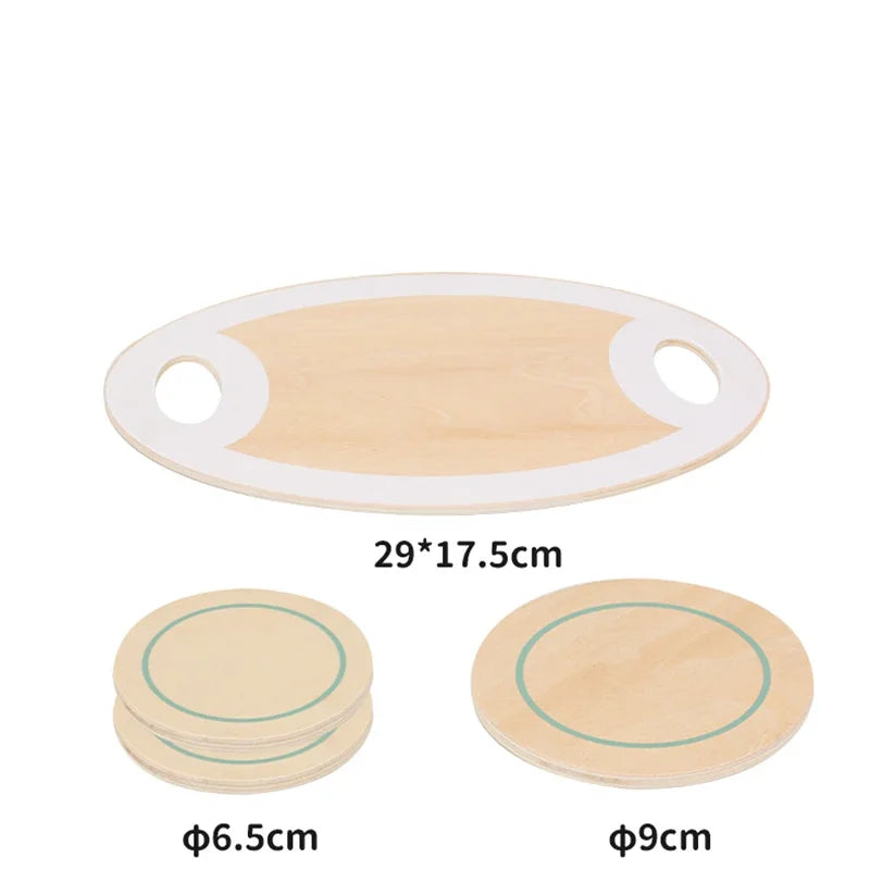 Wooden Afternoon Tea Set Toy Kitchen Accessories Tea Party Food Play Early Educational Toys for Toddlers Girls Boys Kids Gifts