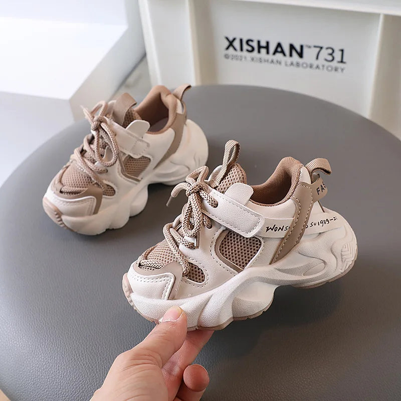 Fashion Children Sneakers Spring Autumn Causal Kid Running Walking Shoes Versatile Girls Boys Shoes