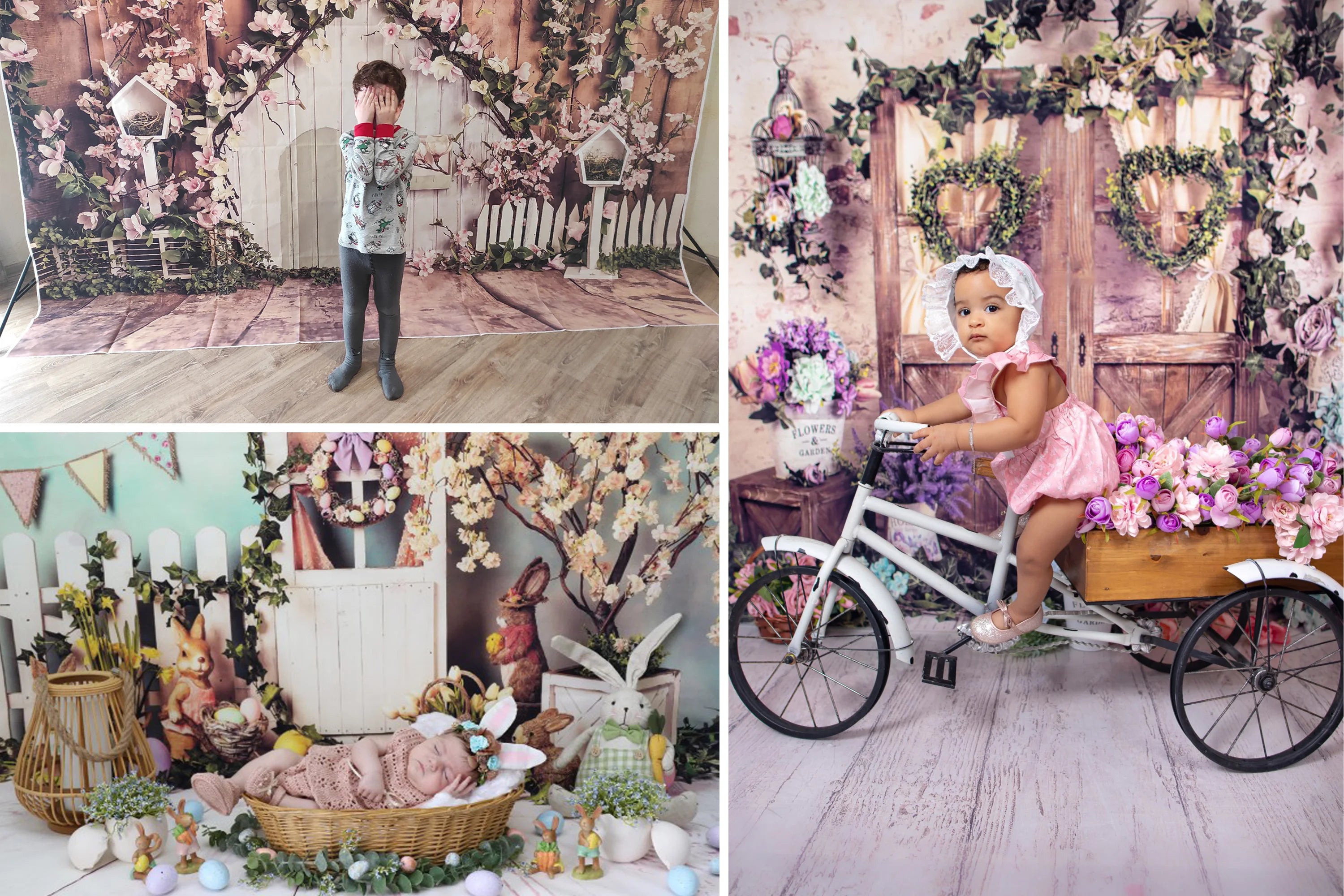 Fishing Themed Birthday Party Decoration Photography Backdrop, Children's and Adults' Birthday Party Banner Photography Backdrop