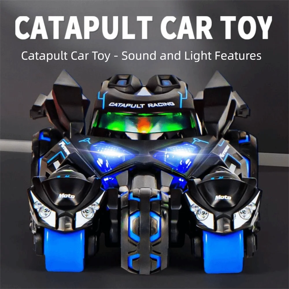 1:32 Motorcycle Ejector Car Model Diecast Model Alloy Kids Pull Back Car Toys Sound Light Inertia Simulation Motorcycle Toy
